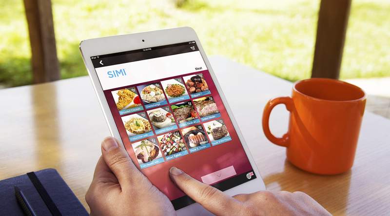 SIMI, a digital menu for restaurants.